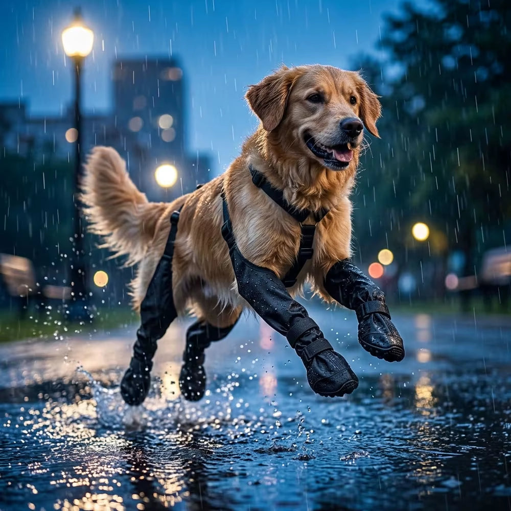 PawGuard Pro Dog Boots – Waterproof, Non-Slip Protection for Every Step