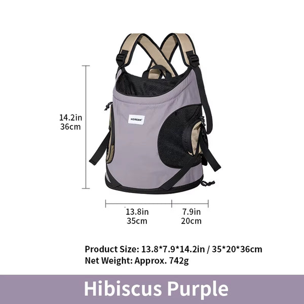 Pet Front Carry Chest Backpack – Stylish, Secure & Super Comfortable for Outdoor Adventures